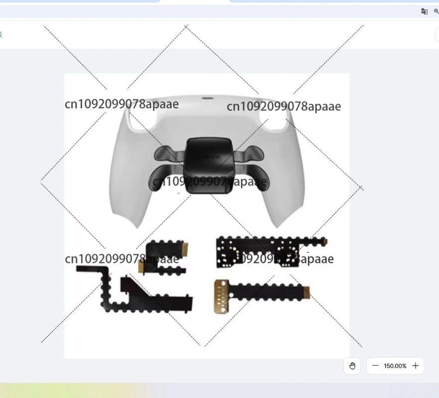 11223344PS5 Controller Back Bu - Gaming Controller avis et prix