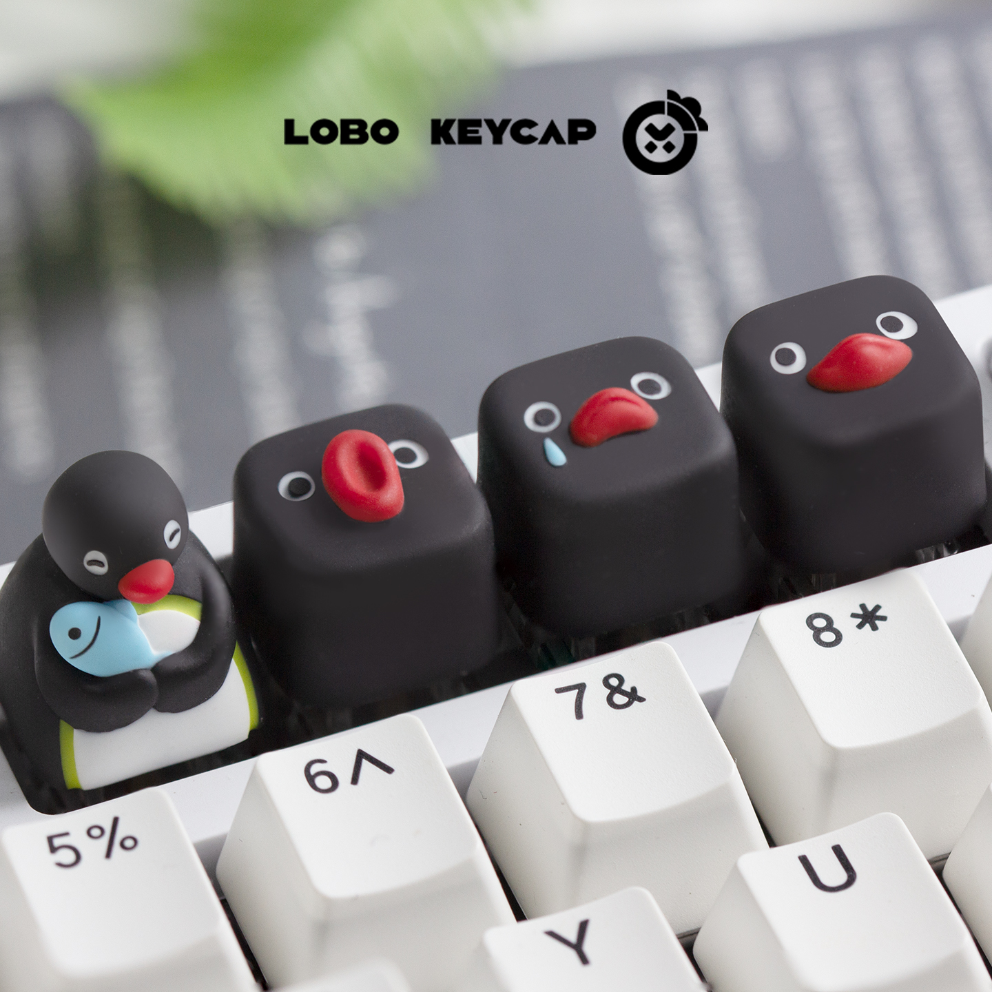 Cute Pingu Anime Series Pengui - Custom Keycaps avis et prix