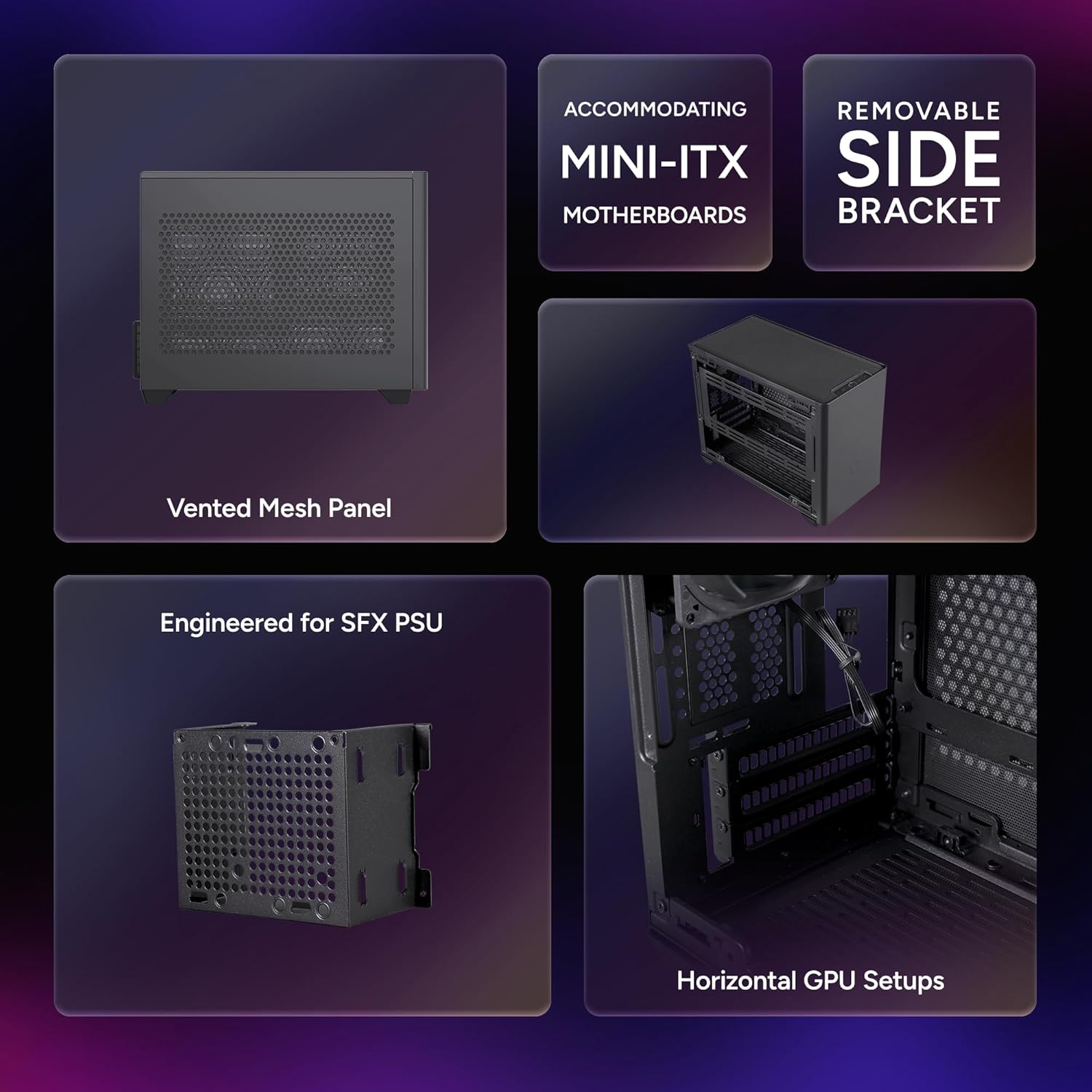 Mini-ITX PC Case with 280mm Ra - Pc Gaming Gaming avis et prix