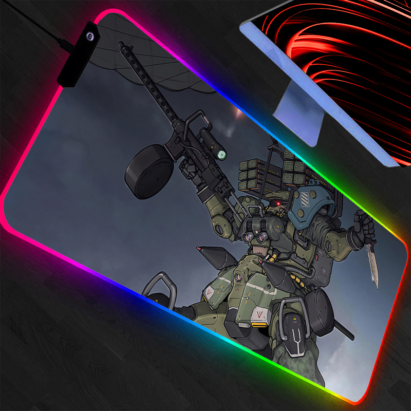 Large Mouse Pad Mobile Suit Gu - Pc Gaming White avis et prix
