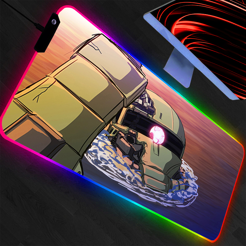 Large Mouse Pad Mobile Suit Gu - Pc Gaming White avis et prix