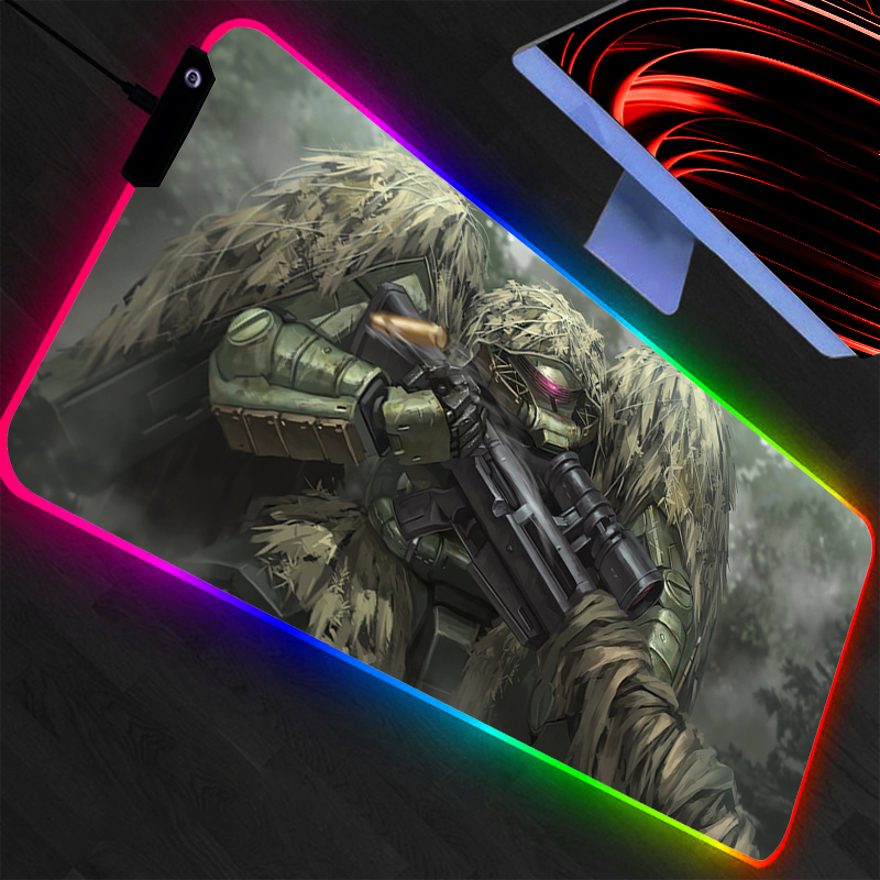 Large Mouse Pad Mobile Suit Gu - Pc Gaming White avis et prix