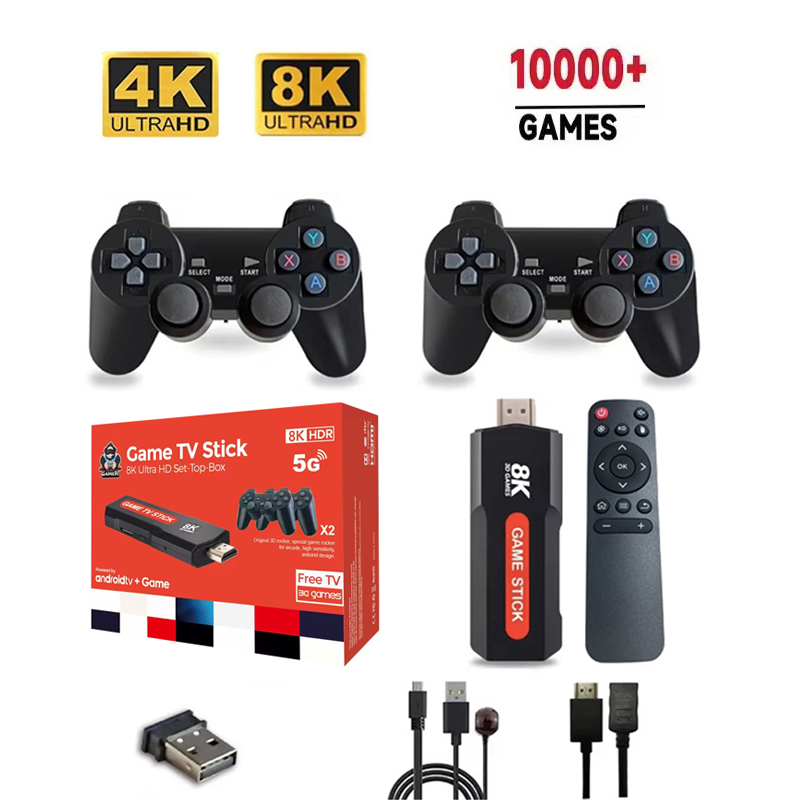 X2 Game Stick HD 4K 8K 3D Cons - Pc Gaming Emulator avis et prix