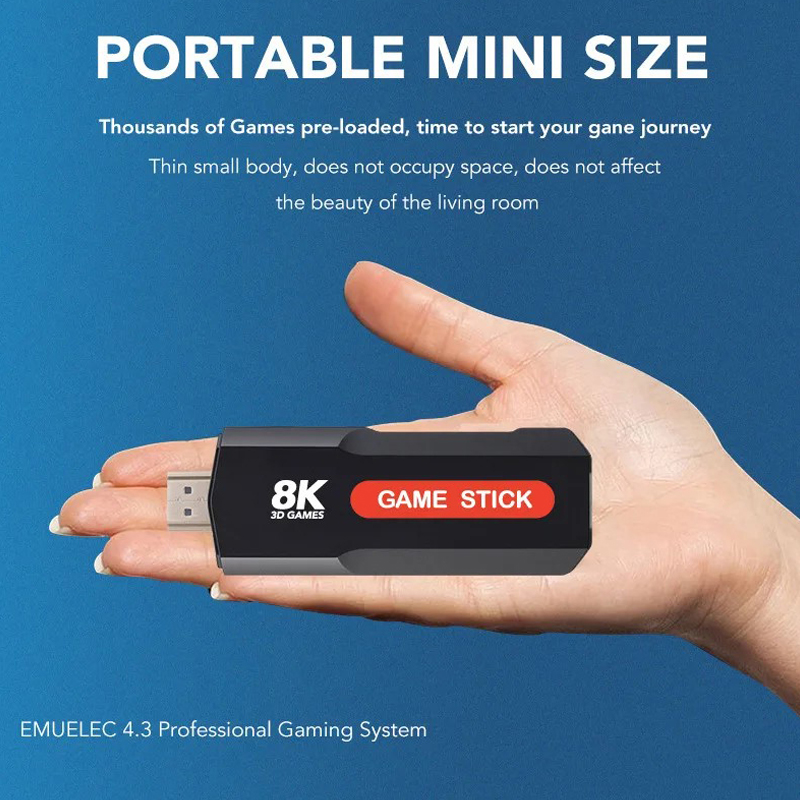 X2 Game Stick HD 4K 8K 3D Cons - Pc Gaming Emulator avis et prix