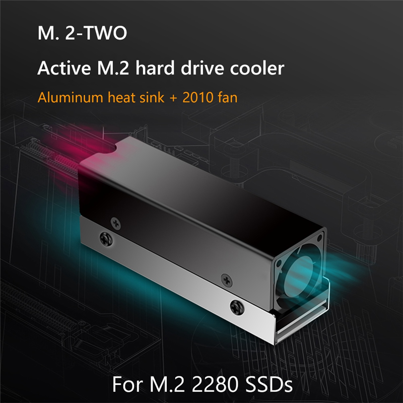 M.2 2280 SSD PCI-E NVMe Heat S - M.2 Ssd Heatsink avis et prix