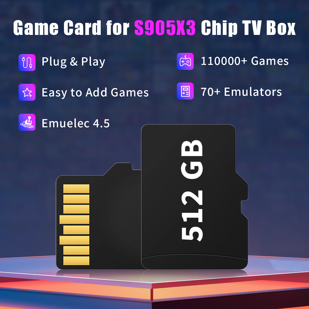 Game TF Card for S905X3 Chip T - Pc Gaming Emulator avis et prix