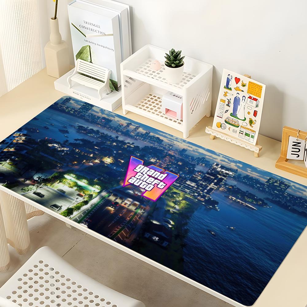 Game Cartoon G-GTA 6 Mouse Pad - Pc Gaming Gta avis et prix