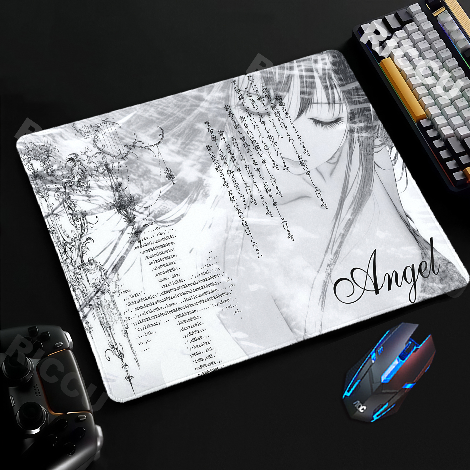 Anime Aesthetics Black White M - Pc Gaming White avis et prix