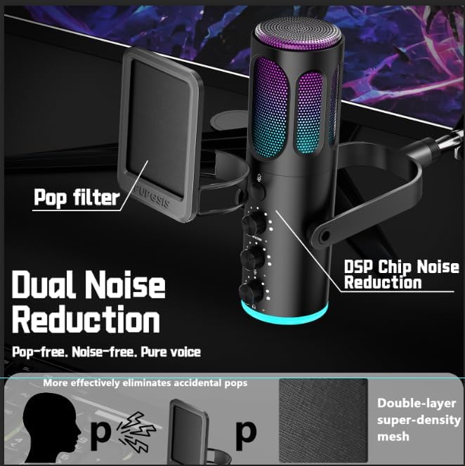 USB Gaming Microphone For PC P - Pc Gaming Gaming avis et prix