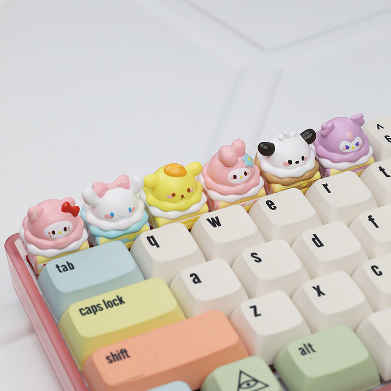 Kawaii Hello Kittys Keycaps Ca - Custom Keycaps avis et prix