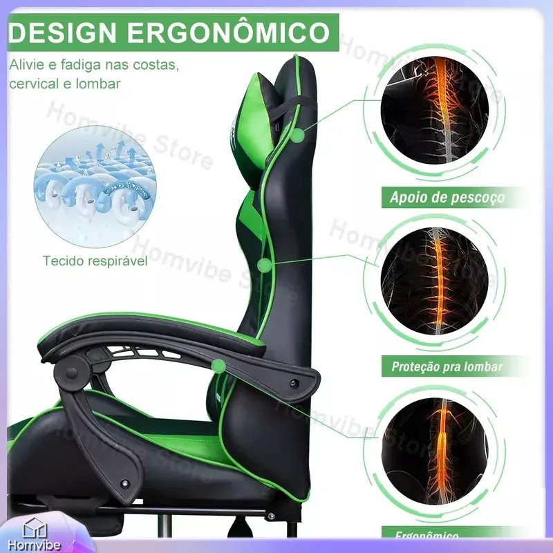 High-Back Ergonomic Gaming Cha - Pc Gaming Gaming avis et prix