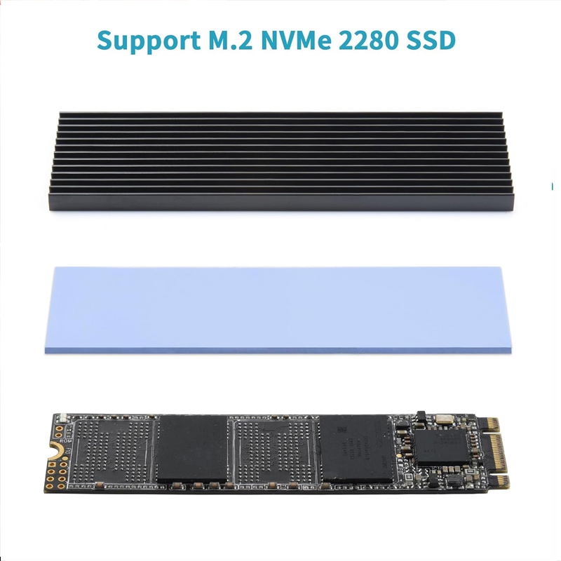 PCIe NVMe M.2 2280 SSD Aluminu - M.2 Ssd Heatsink avis et prix