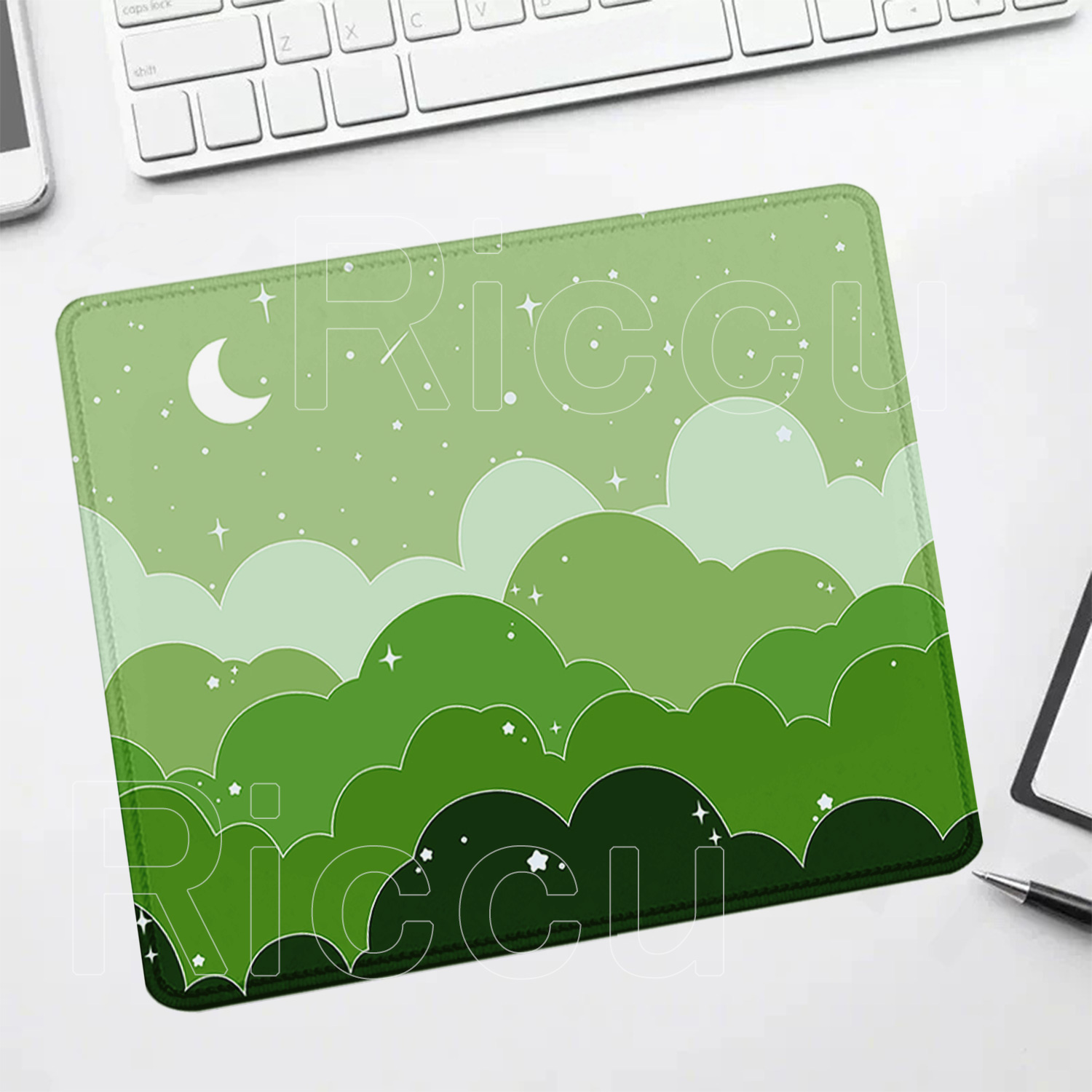 black and white Clouds moon sm - Pc Gaming White avis et prix