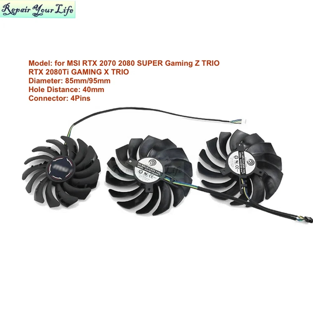 PC VGA Cooling Fan for MSI RTX - Pc Gaming Msi avis et prix