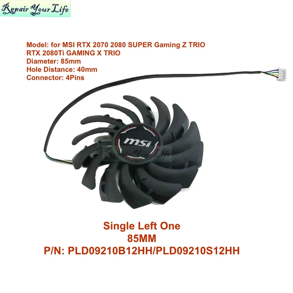 PC VGA Cooling Fan for MSI RTX - Pc Gaming Msi avis et prix