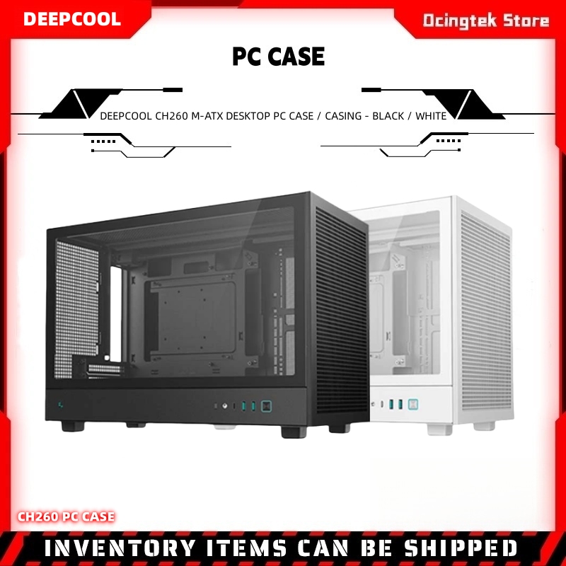 DEEPCOOL CH260 Micro ATX Deskt - Pc Gaming White avis et prix