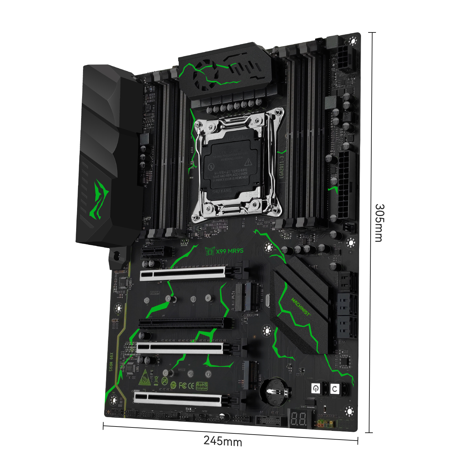 MACHINIST X99 MR9S ATX Motherb - Pc Gaming Omen avis et prix