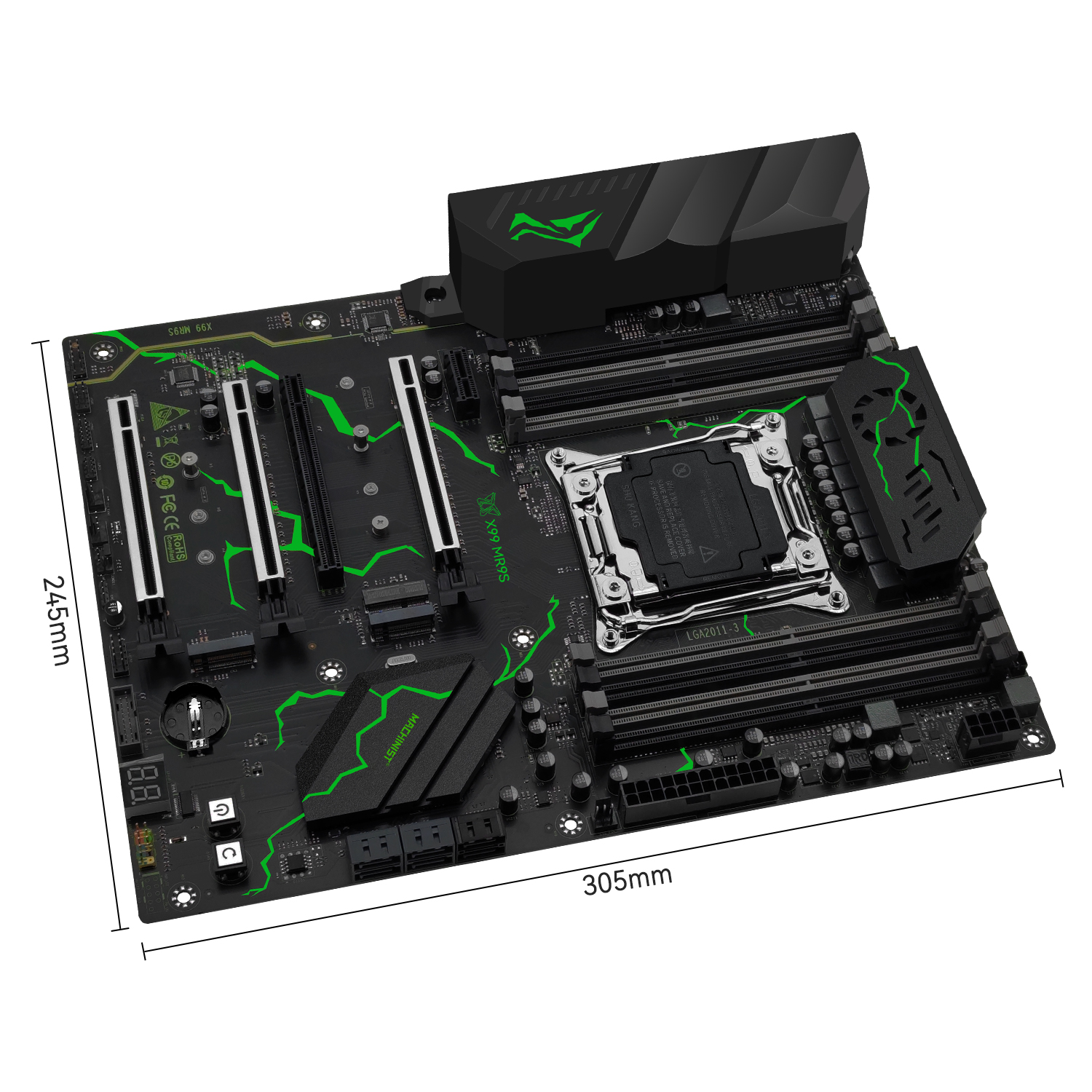 MACHINIST X99 MR9S ATX Motherb - Pc Gaming Omen avis et prix